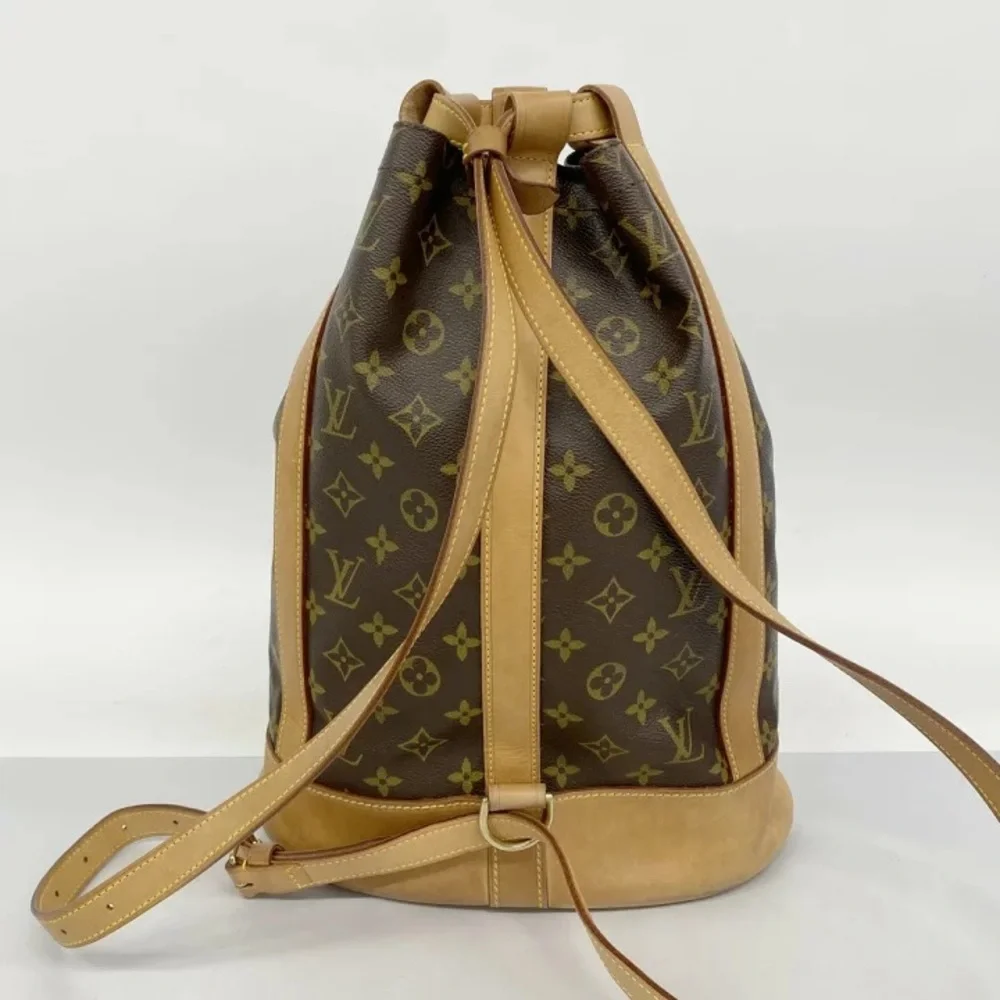 Authentic Louis Vuitton randonnee PM backpack monogram sling discontinued bag